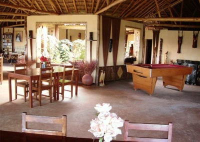 Billard at hotel de la plage Ifaty