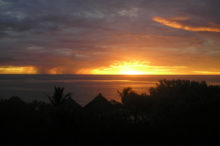 Coucher de soleil à Ifaty