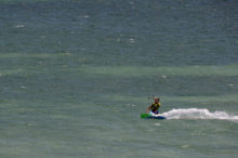 Kitesurfing