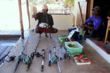 Big game fishing equipment