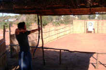 A superb archery course