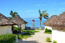 Sand of the Tulear beach hotel