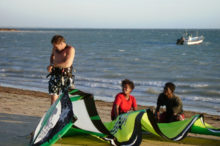Kitesurf sail