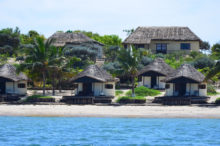 Hotel bungalow with beautiful sea view