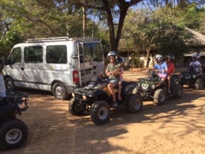 Randonnée quad à l'hôtel de la plage Tuléar