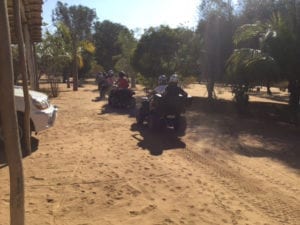 Randonnée quad à l'hôtel de la plage Tuléar