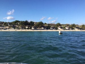 Vue bateau - Hôtel de la plage Ifaty